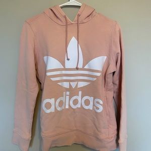 Adidas Originals Trefoil Hoodie in Pink (Size XXS)